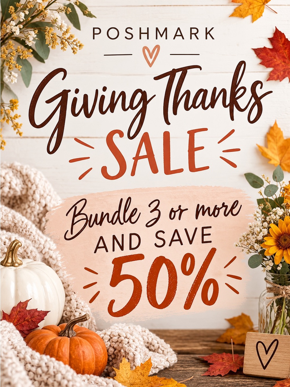 Giving Thanks SALE